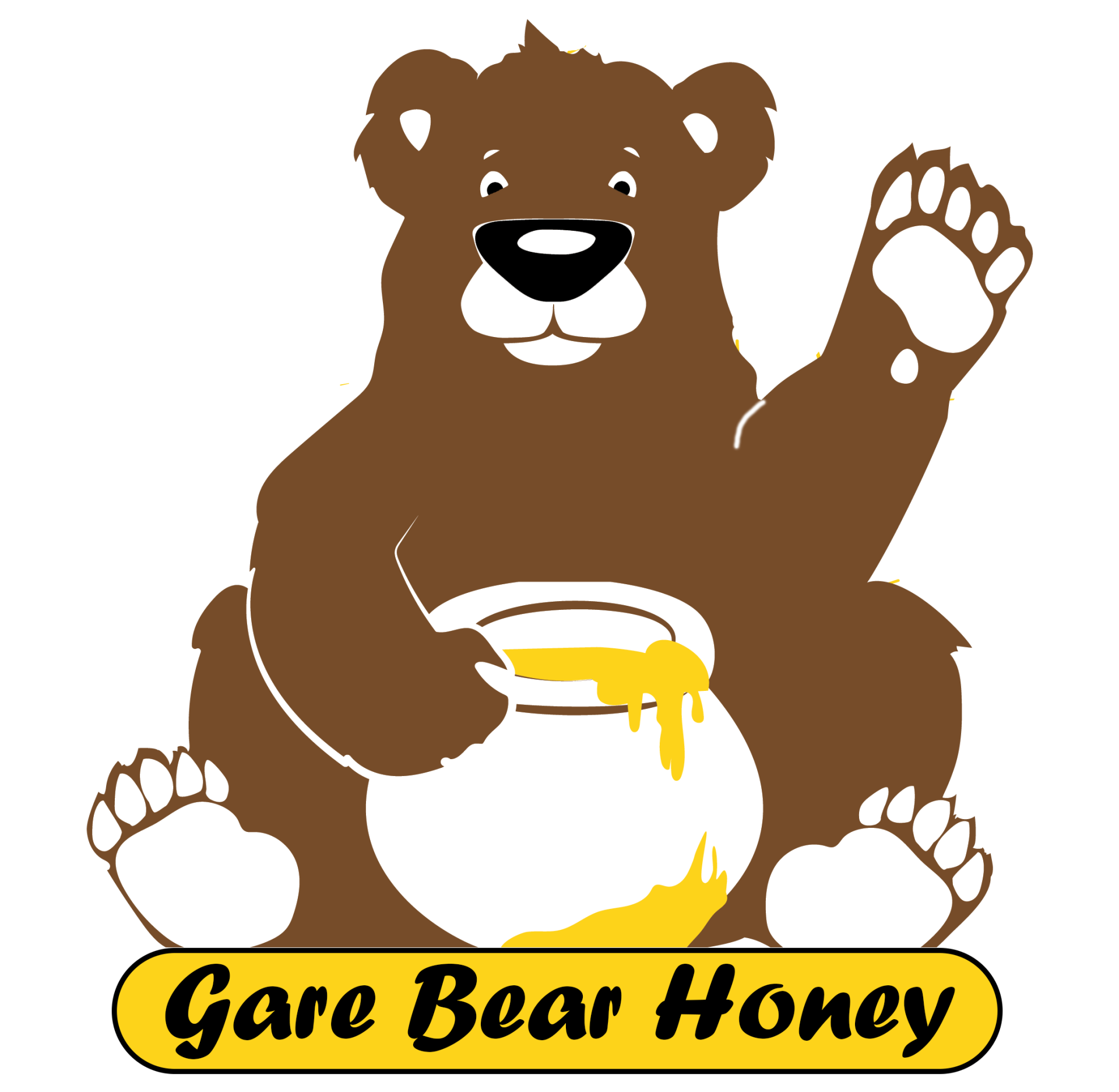 Gare Bear Honey Logo