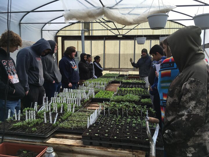 Greenhouse example Common Good Farm