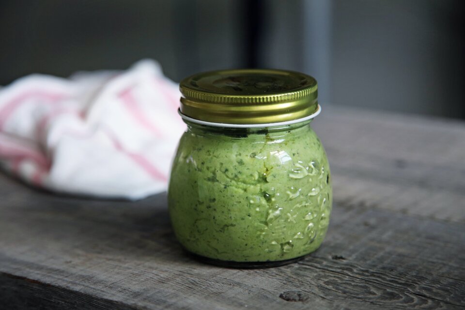 Jar of Pesto